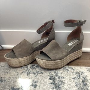 Steve Madden espadrille wedges